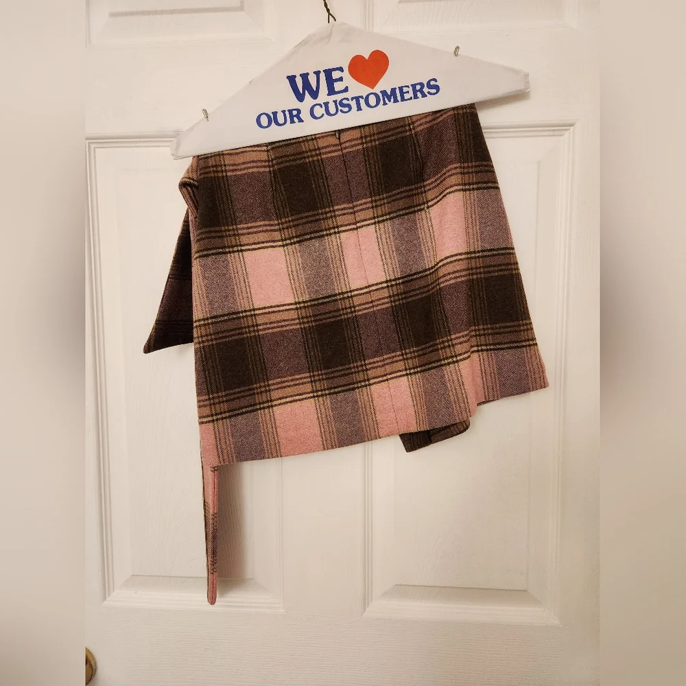 Aritzia, Skirt, 00, Pink, Plaid - Picture 2 of 3